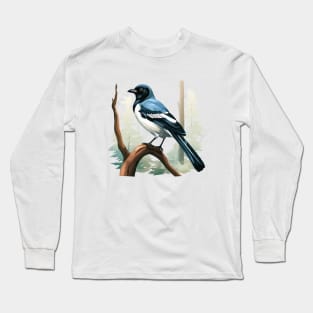 Magpie Long Sleeve T-Shirt